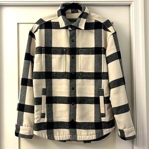 AMERICAN EAGLE Unisex / Men’s Super Heavy Plaid Shirt Jacket, Sz S - Worn Once